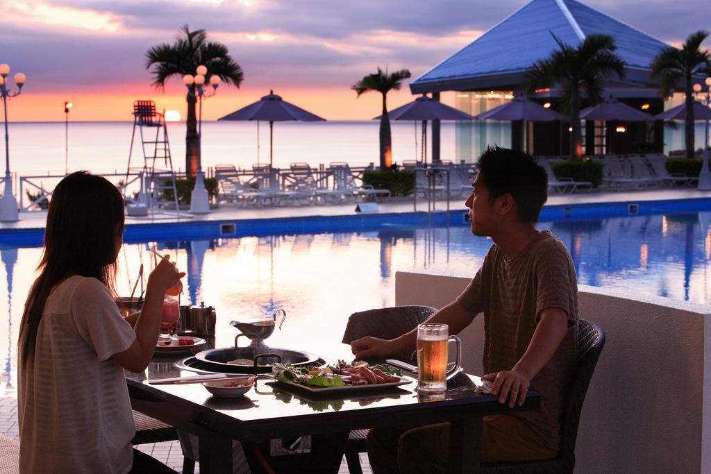 Okinawa Kariyushi Beach Resort Ocean Spa Onna Exterior photo